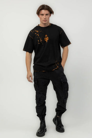 Dark Skies Cargo Canvas Jogger