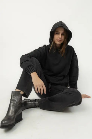 Bamboo Cotton Thick Rib Hoodie