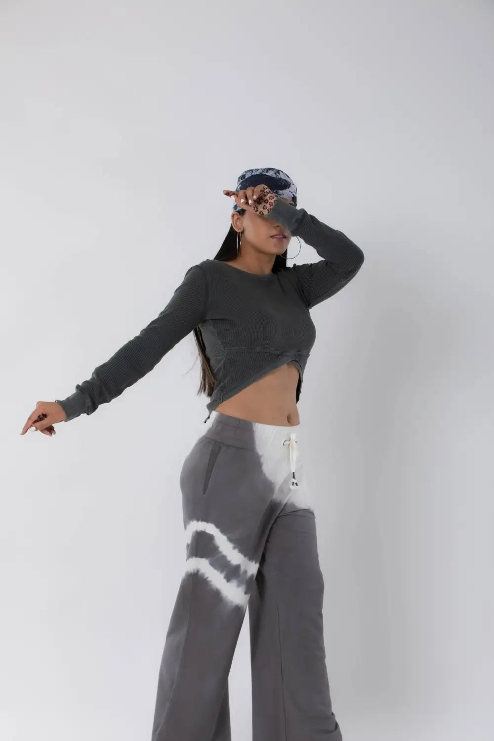Larkspur Top (Grey)