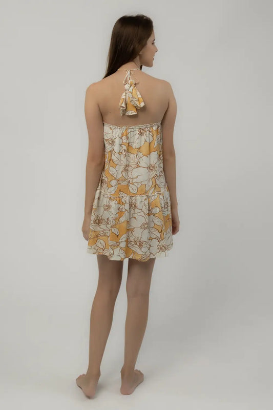 Billy Button Short Dress (Lily Of The Valley)