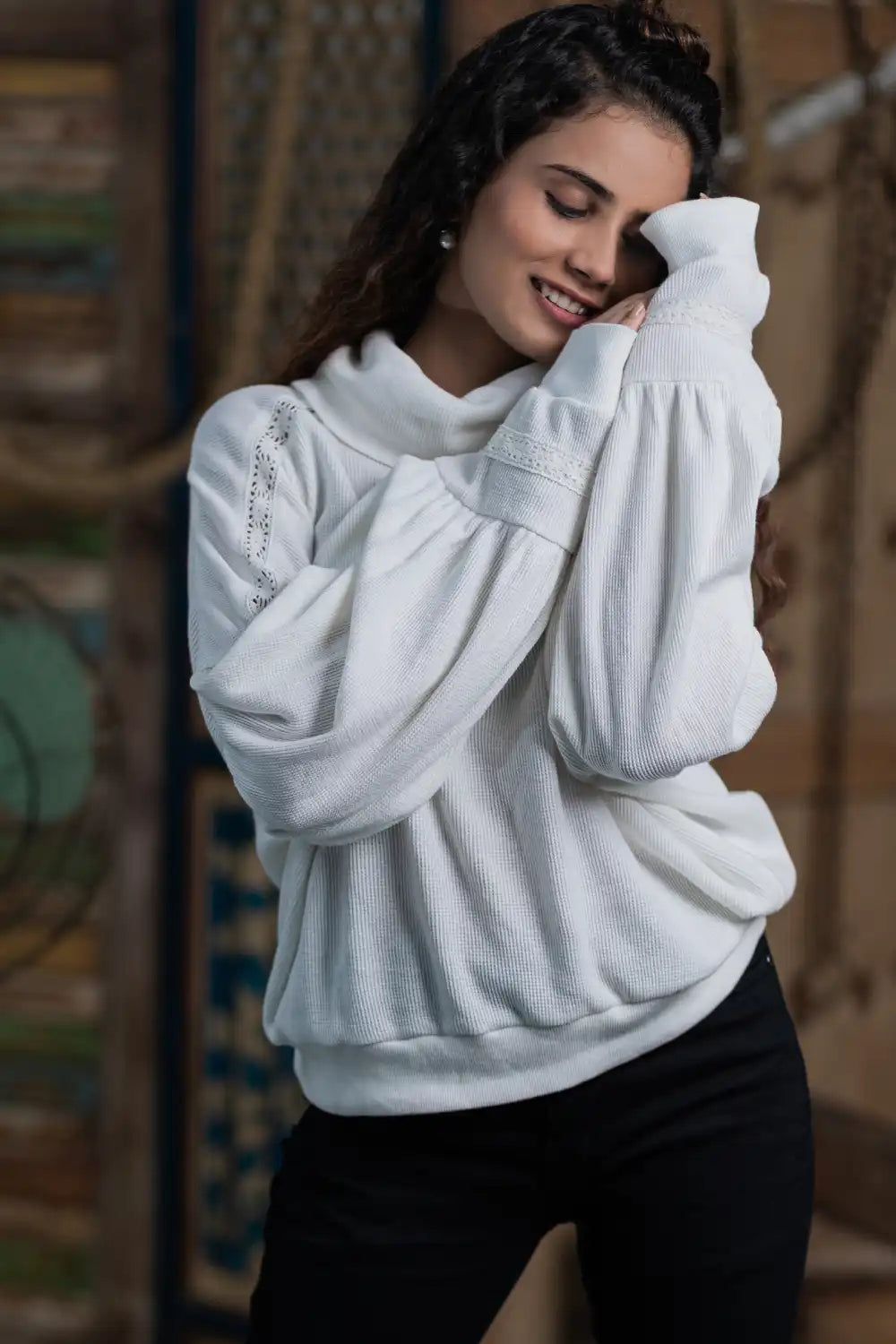 Whitelily Top (Ivory)